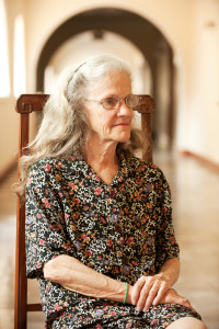 Donut Dollie Dorset (Hoogland) Anderson being interviewed at the Continental Hotel Saigon - Photo credit - Angeline Herron