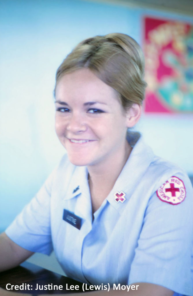 Meet Red Cross Donut Dollie Justine Lee (Lewis) Moyer THE DONUT DOLLIES